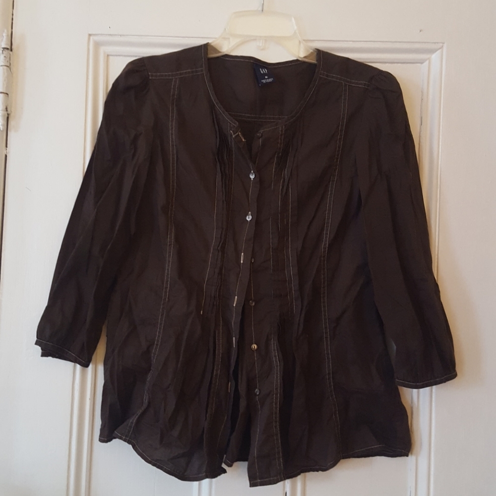 GAP Brown Blouse